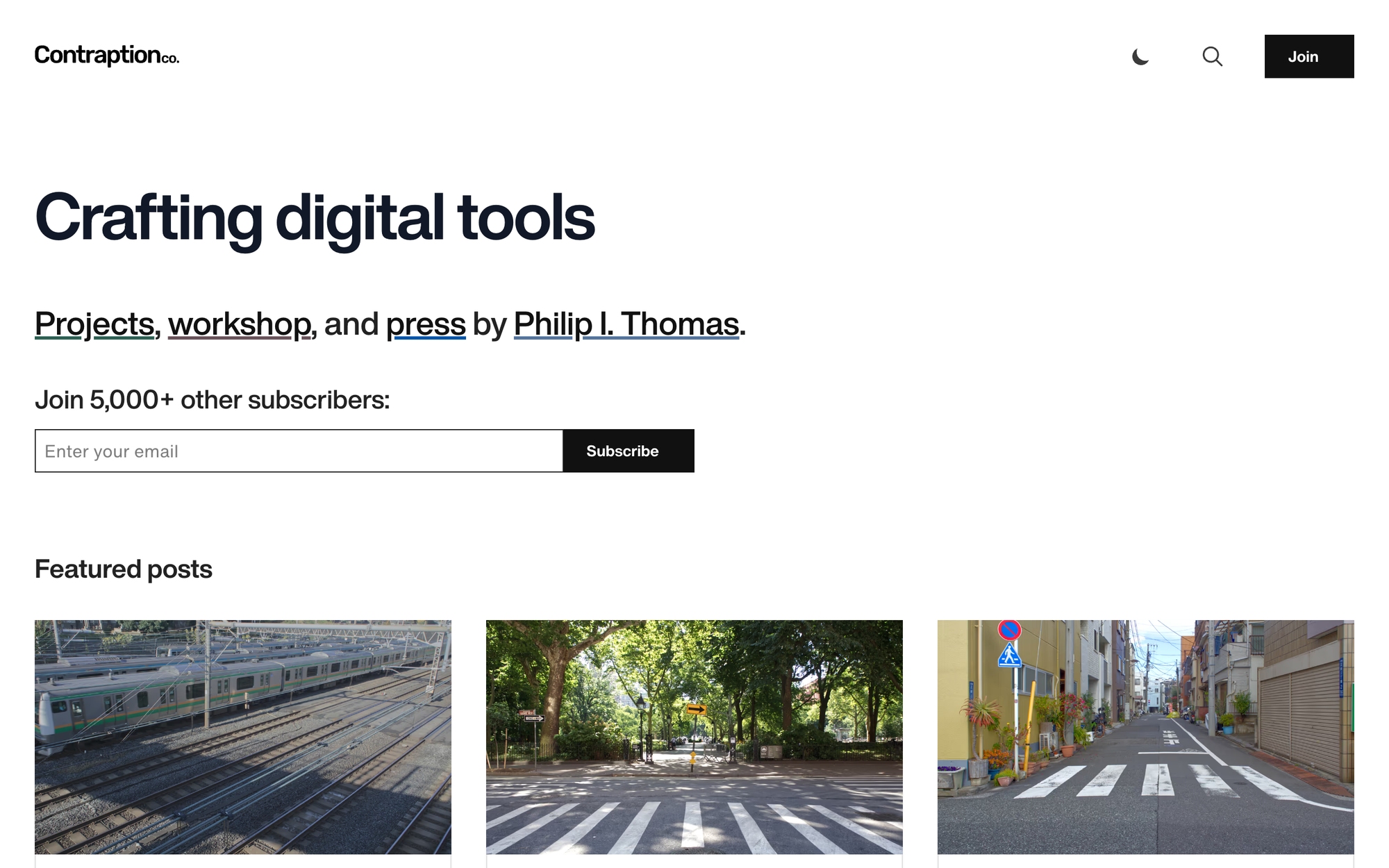 Old contraption site in Helvetica